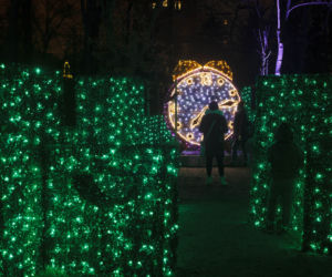 Park Iluminacji w zamku Topacz