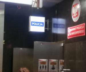 Woda zalała policję w metrze