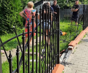 Zakręt śmierci ul.Langiewicza w Wąchocku. Mieszkańcy Błagamy niech ktoś z tym coś zrobi!