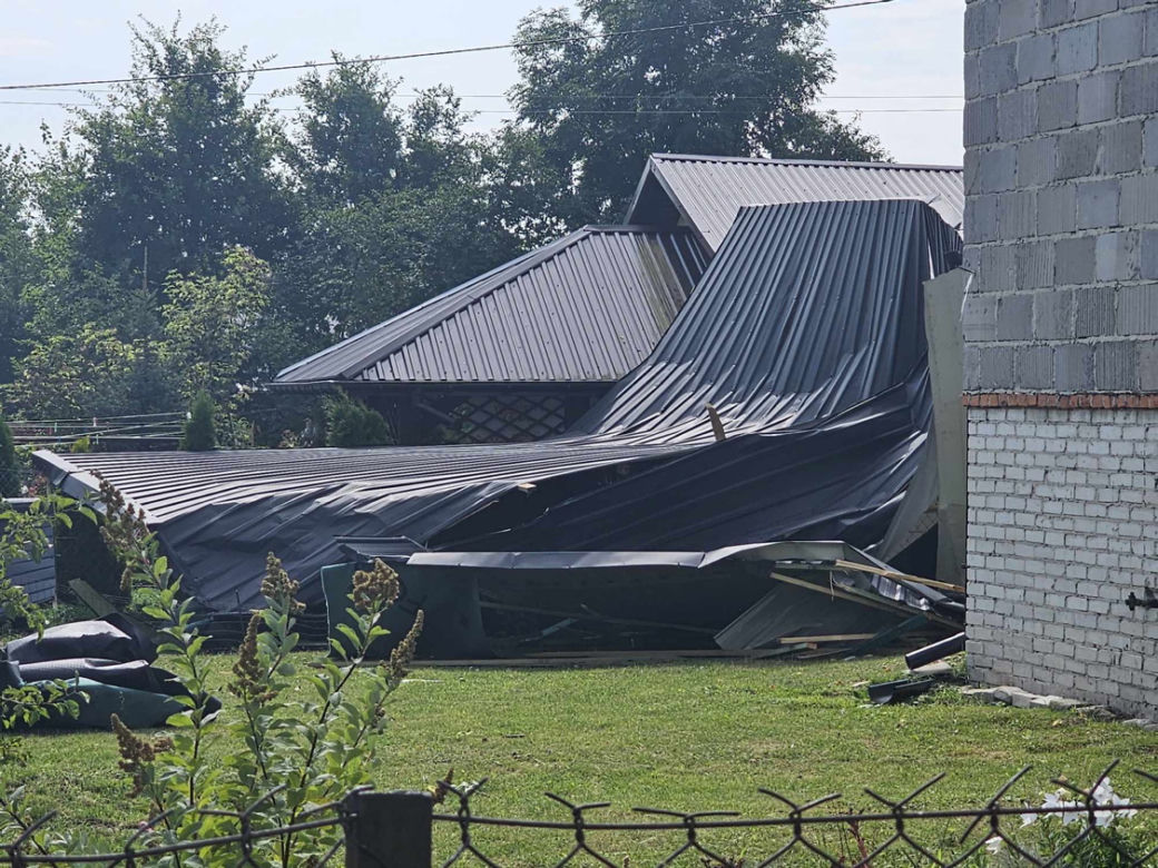 Trąba powietrzna przeszła na Podkarpaciu