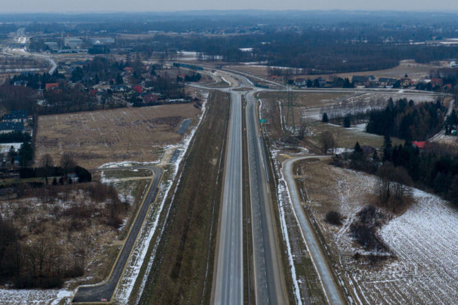 Obwodnica Oświęcimia w budowie - DK44