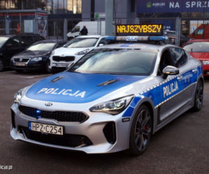Radiowozy policyjnej grupy specjalnej SPEED 