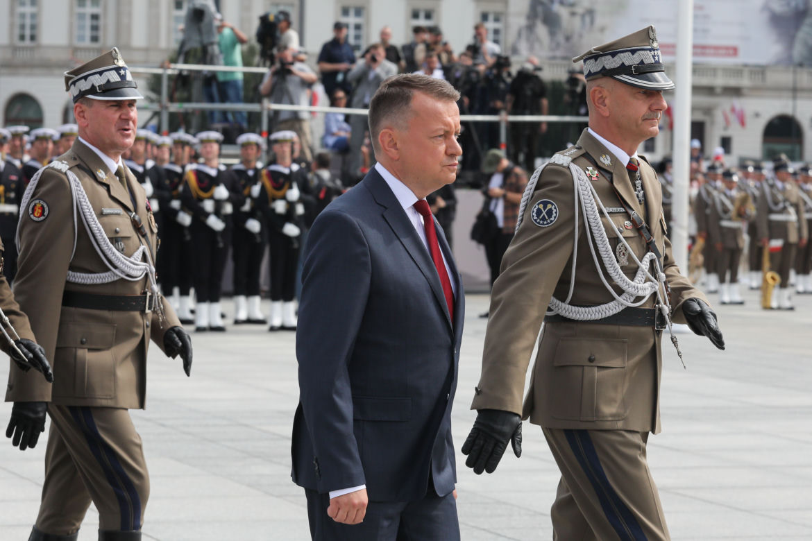Oficjalne uroczystości na pl. Piłsudskiego
