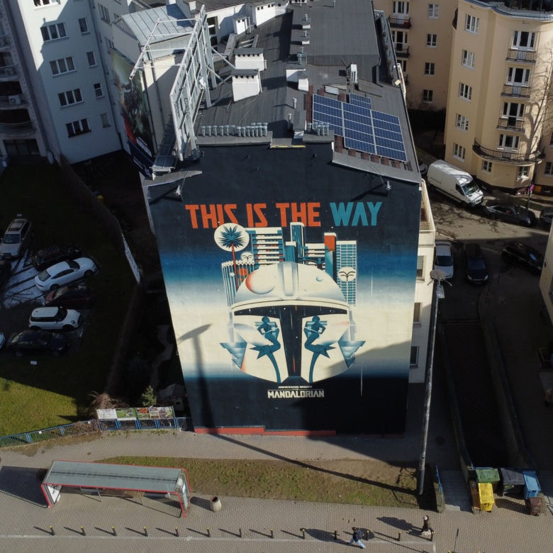mural Mandalorian
