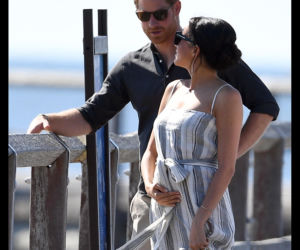 Meghan Markle pokazała ciążowy brzuszek