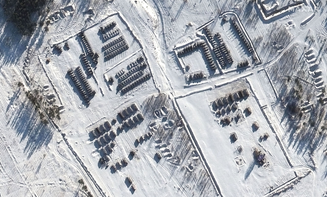 Wojska rosyjskie przy granicy Ukrainy