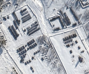 Wojska rosyjskie przy granicy Ukrainy