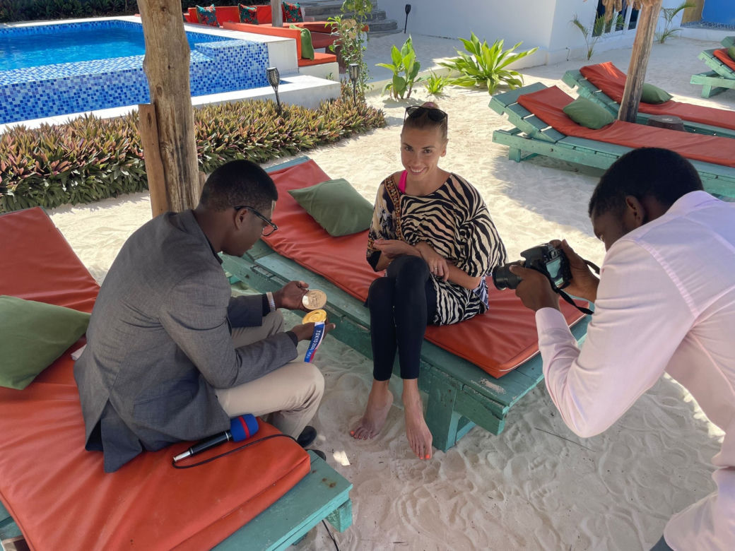 Iga Baumgart-Witan na Zanzibarze