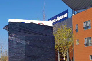 Przed halą Enea Arena powstaje Aleja Szczecińskich Olimpijczyków