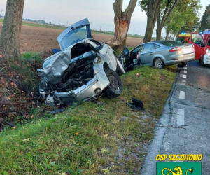 Koszmarny wypadek pod Sierpcem! Kilka karetek i śmigłowiec zabrały 5 rannych [ZDJĘCIA]