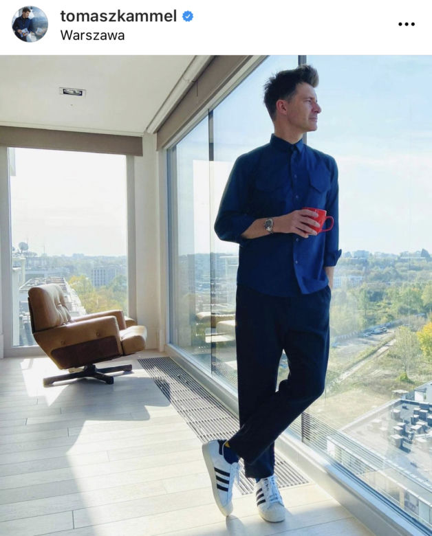 Tomasz Kammel chwali się apartamentem za miliony