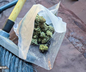 Nalot CBŚP na narkotykowy gang! Wpadło 11 osób, znaleziono narkotyki i broń