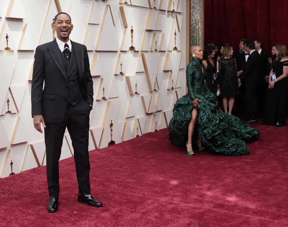 Oscary 2022. Will Smith i Jada Pinkett Smith 