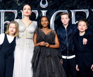 Angelina Jolie z dziećmi