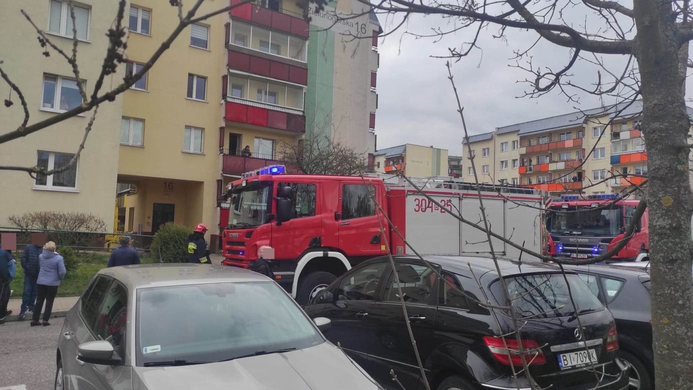 Straż pożarna na Zielonych Wzgórzach. Przypalony garnek zaalarmował służby