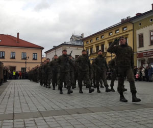 Uroczysta przysięga żołnierzy WOT