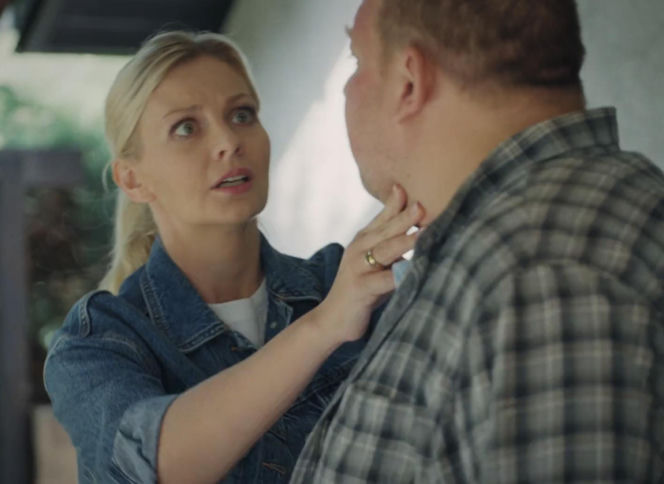 M jak miłość, odcinek 1905. Jagoda (Katarzyna Kołeczek), Tadeusz (Bartłomiej Nowosielski)