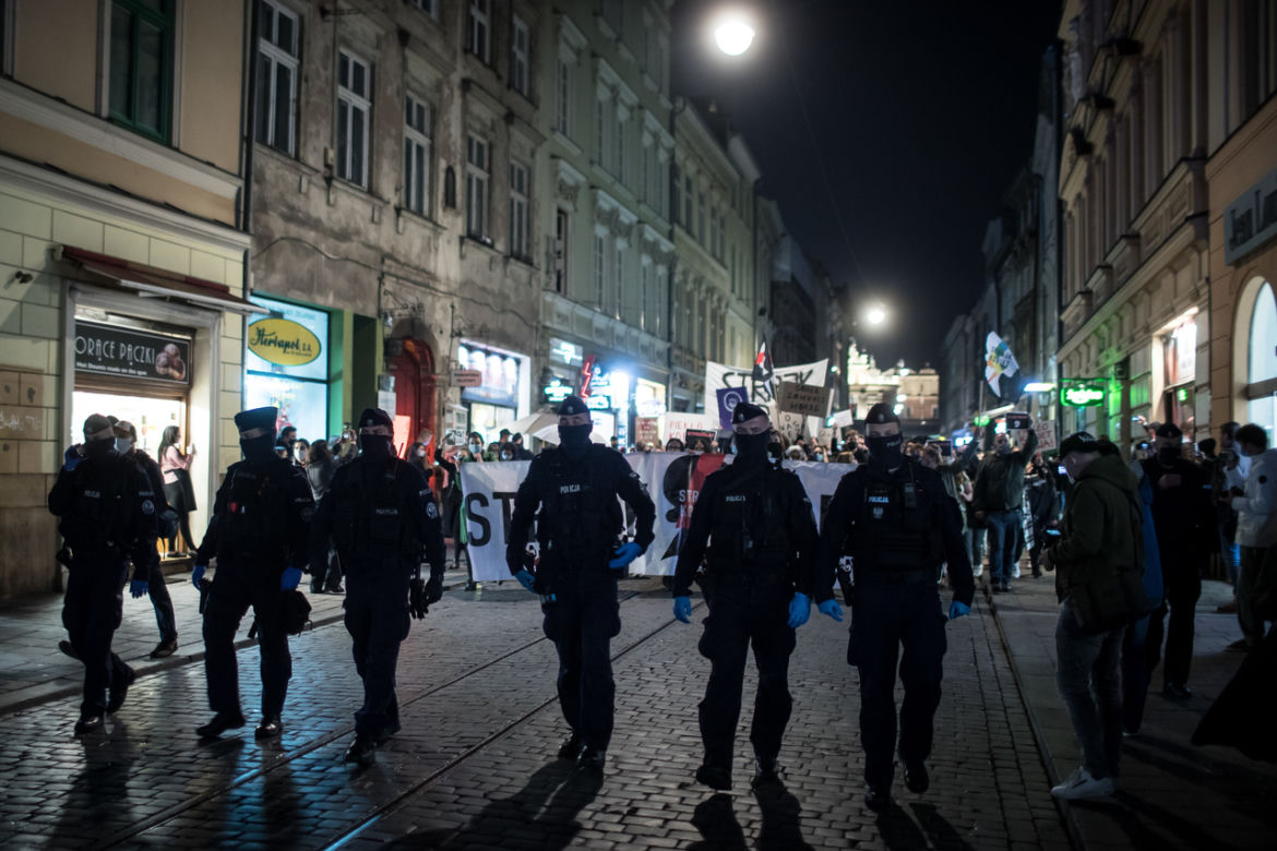 Strajk Kobiet. Wielotysięczny protest w Krakowie