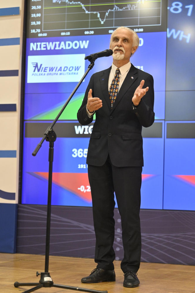 Historyczny debiut na GPW. Niewiadów Polska Grupa Militarna wchodzi na rynek główny