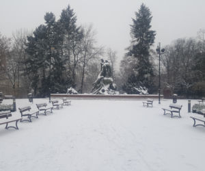 W Bydgoszczy znów prószy śnieg