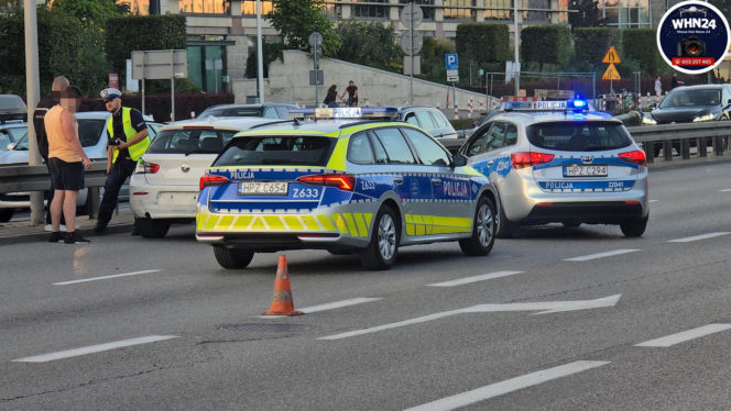 Dramat w Alejach Jerozolimskich. Nie żyje 16-letni motocyklista