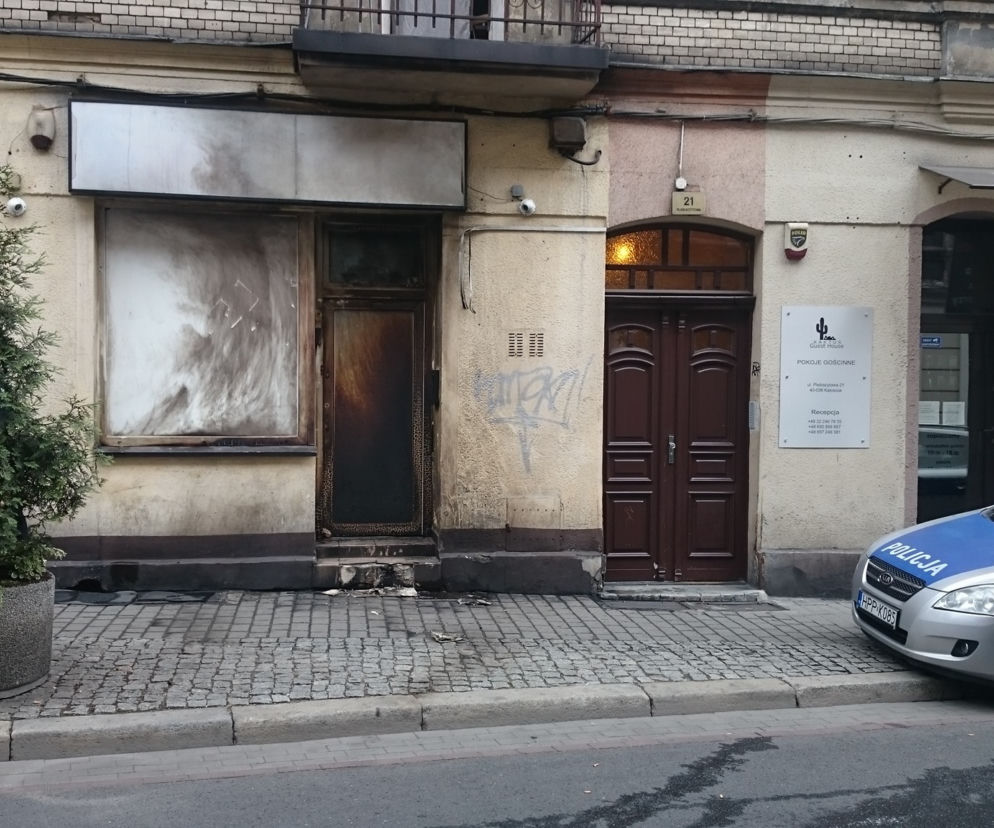 Sklep z dopalaczami w Katowicach Spalony!