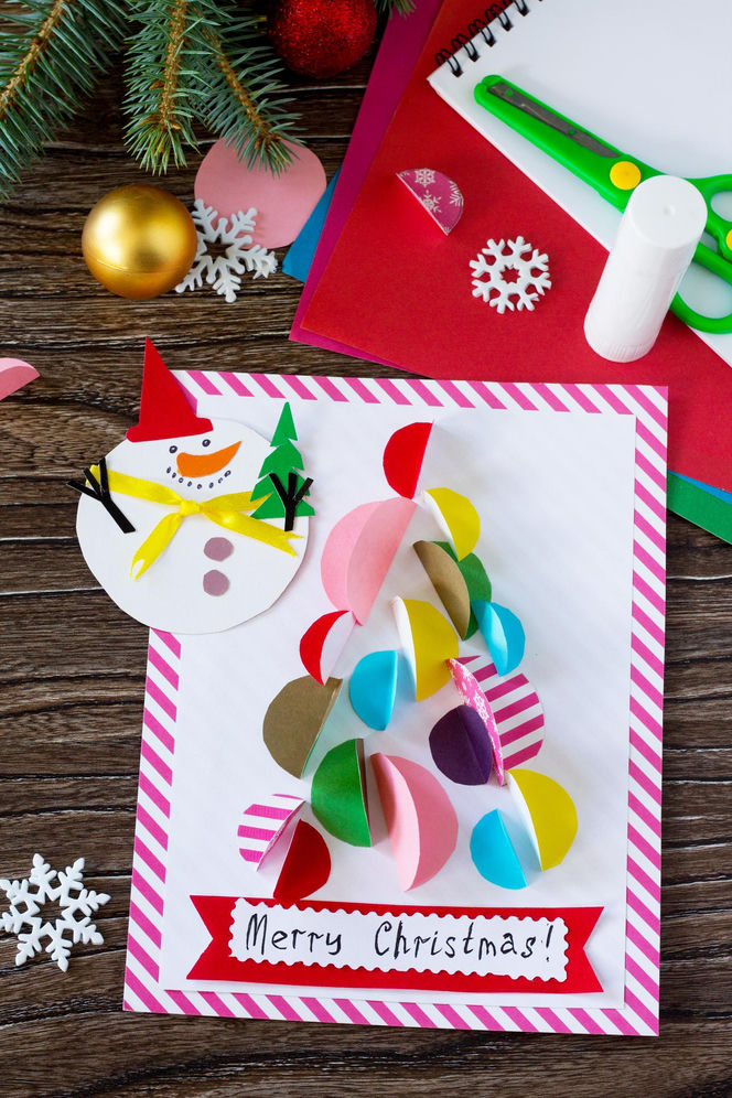 Ozdoby świąteczne z papieru