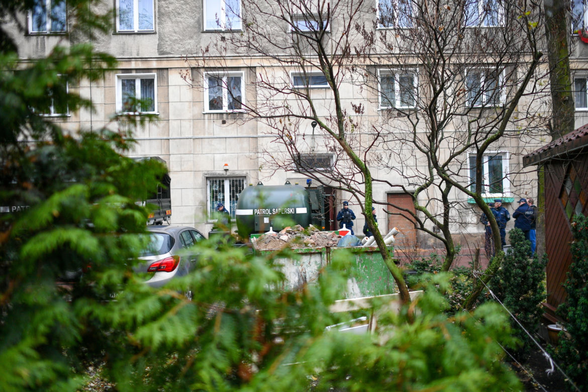 Warszawa: pociski artyleryjskie pod posadzką piwnicy na Pradze-Północ