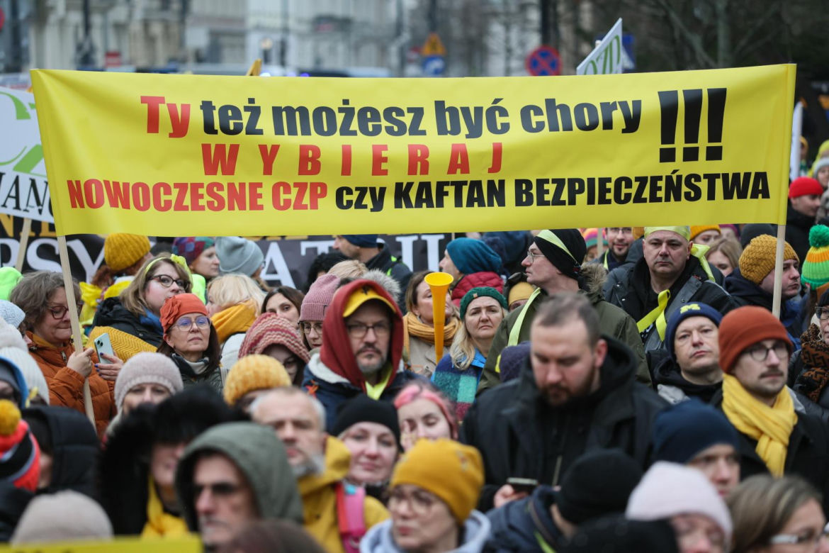 Żółty Marsz w obronie Centrów Zdrowia Psychicznego