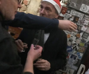 Zbigniew Boniek w knajpie