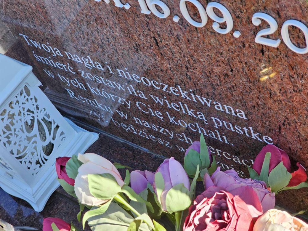 Grób Remka zamordowanego w Krośnie [GALERIA]