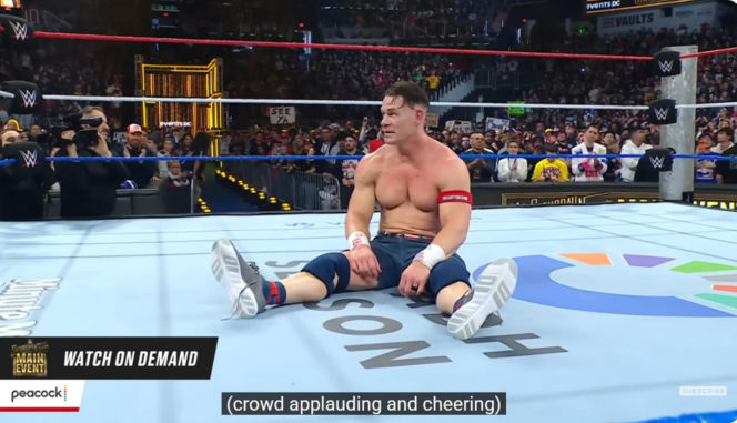 John Cena pożegnał się z WWE