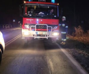 Wypadek na DK 25. W Tryszczynie zderzyły się trzy osobówki [ZDJĘCIA]