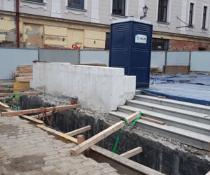Wznowiono prace przed półbaszcie