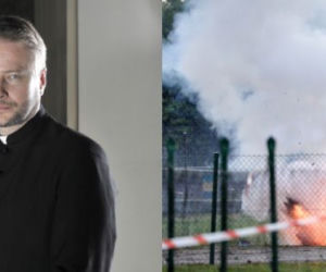 Ojciec Mateusz, 19 sezon, Mateusz (Artur Żmijewski) - zamach terrorystyczny