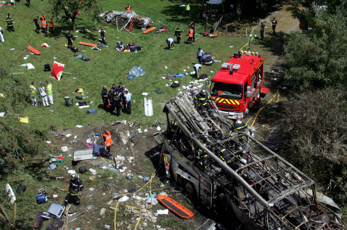Wypadek pod Grenoble
