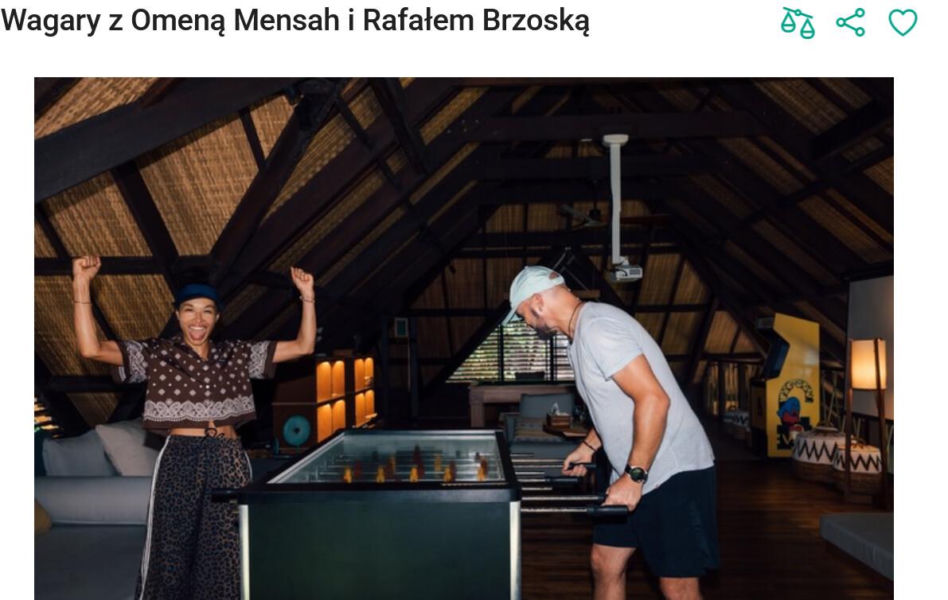 Szokujący wynik aukcji! Omenaa Mensah i Rafał Brzoska zebrali już prawie 200 tysięcy