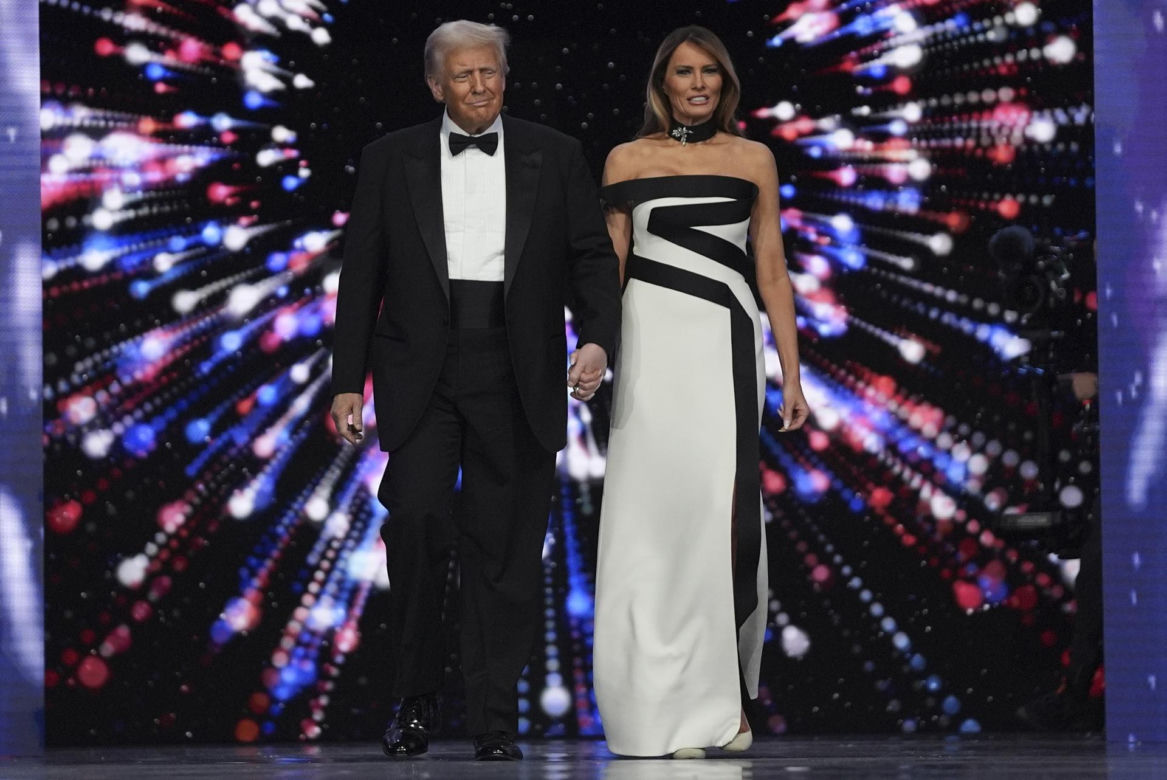 Pierwszy taniec pierwszej pary! Tak Donald Trump i Melania świętowali zaprzysiężenie