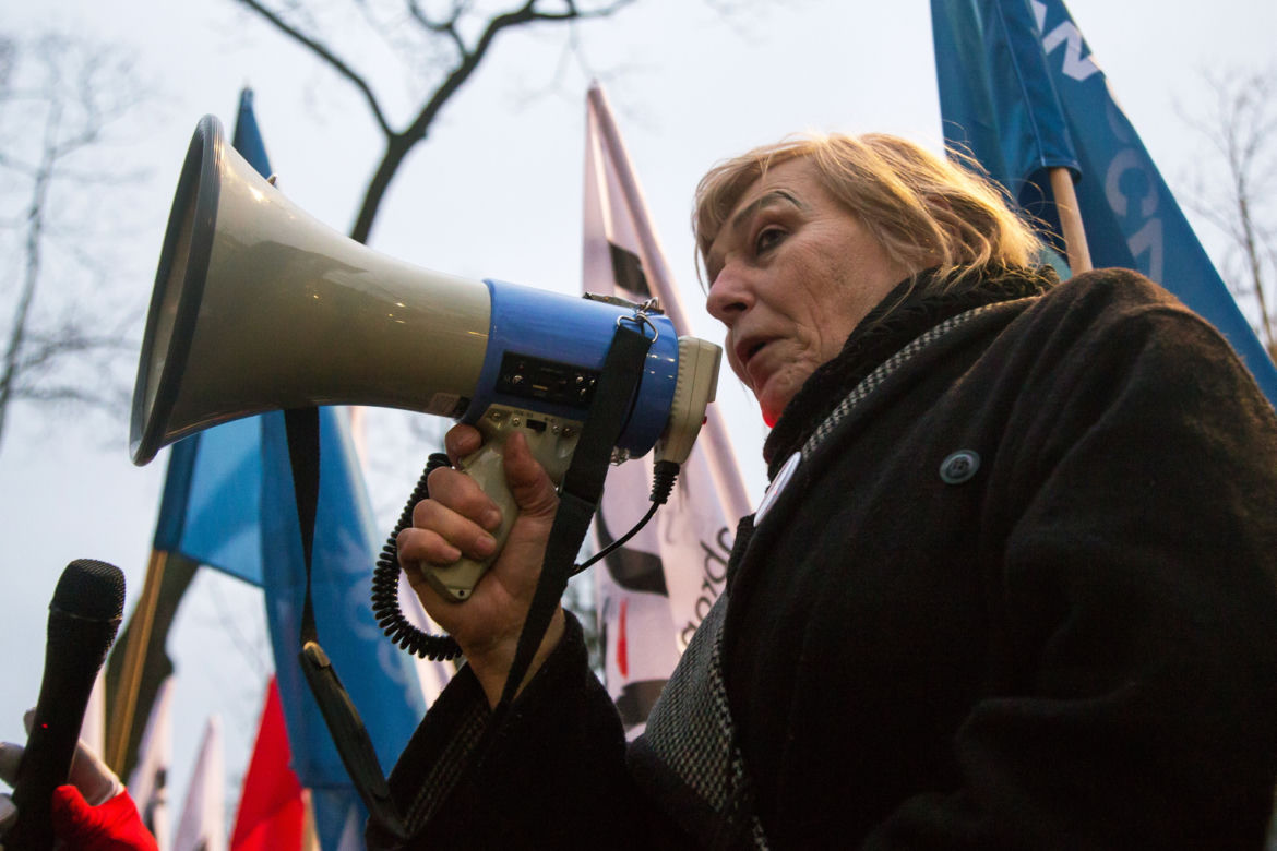 Ewa Hołuszko - legenda "Solidarności" dokonała korekty płci