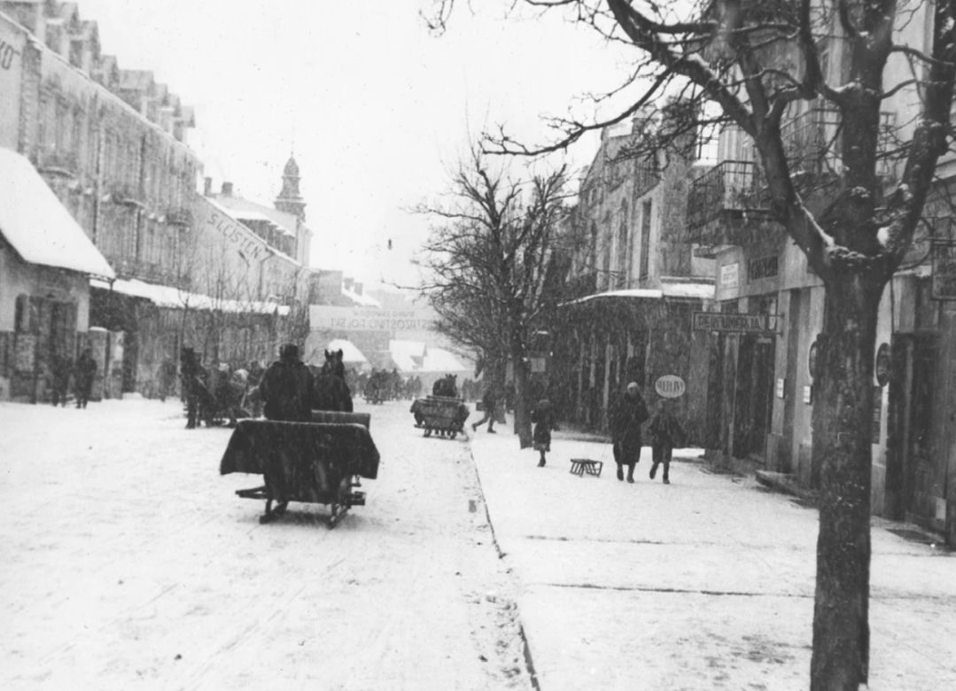 Zakopane: zima na Krupówkach sto lat temu