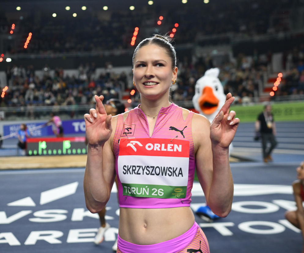 Pia Skrzyszowska trzyma skrzyżowane palce na hali w Toruniu. O jej starcie na Euro przeczytasz na SE Supersport.
