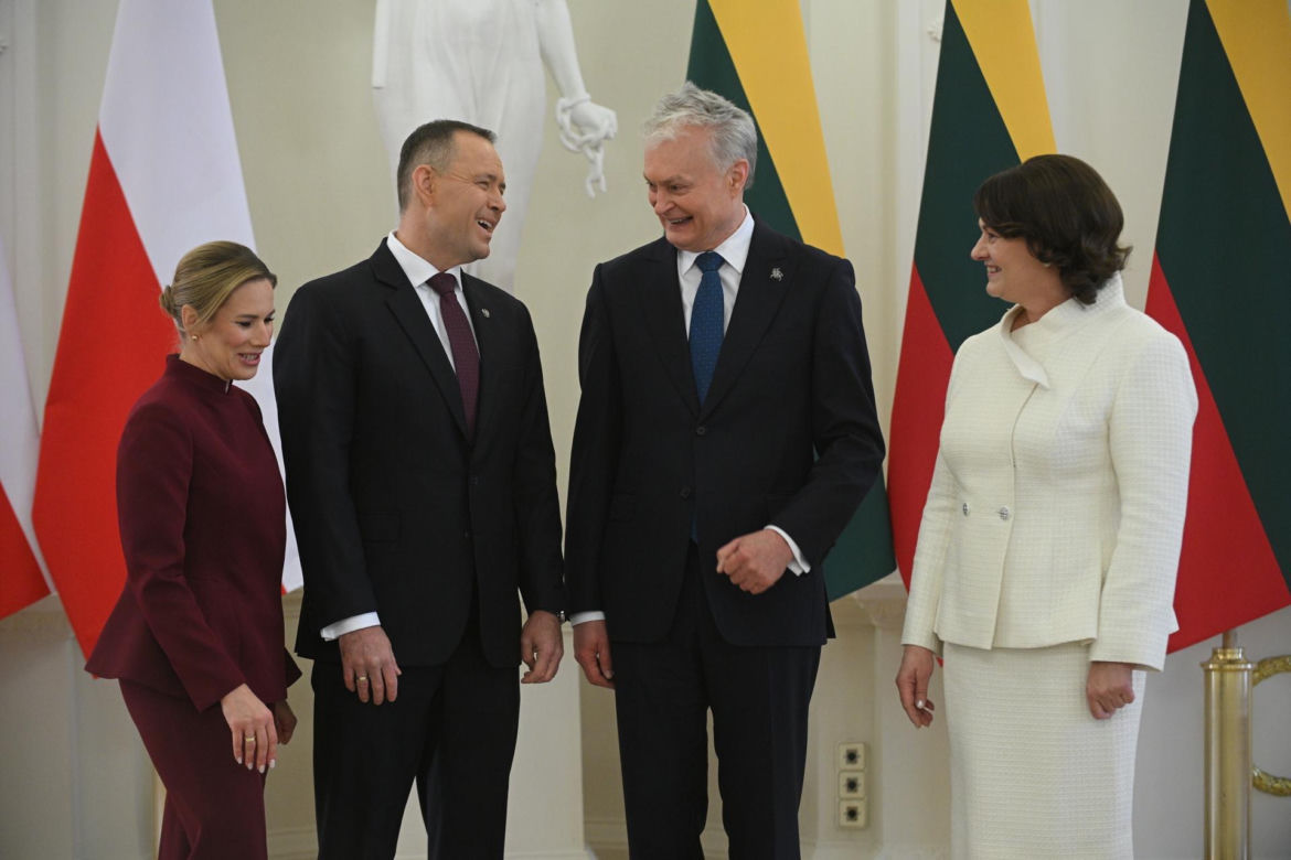 Prezydent RP Karol Nawrocki w Wilnie