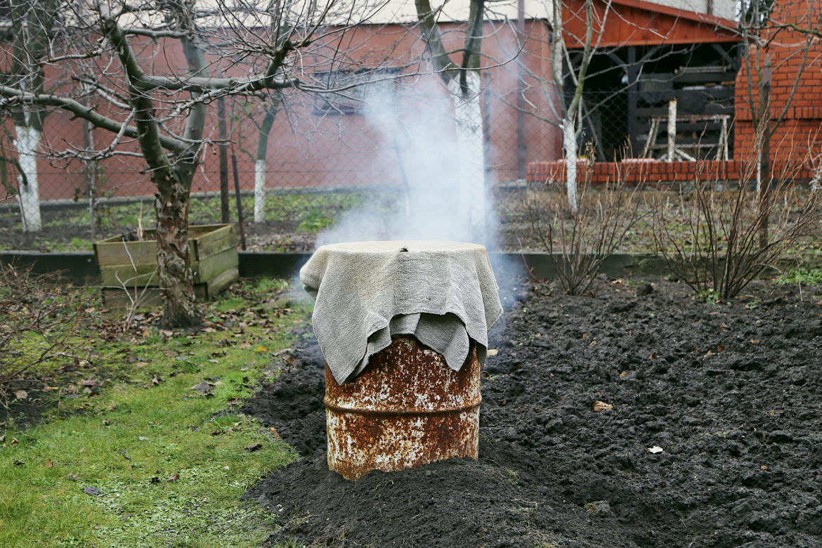 Wędzarnia z beczki