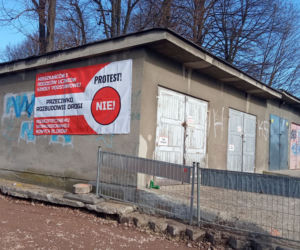 Protest mieszkańców os. Na Wzgórzach