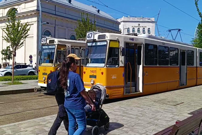 Budapeszt z okien tramwaju