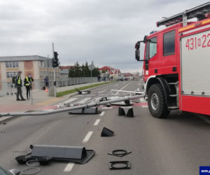 Wypadek w Ełku