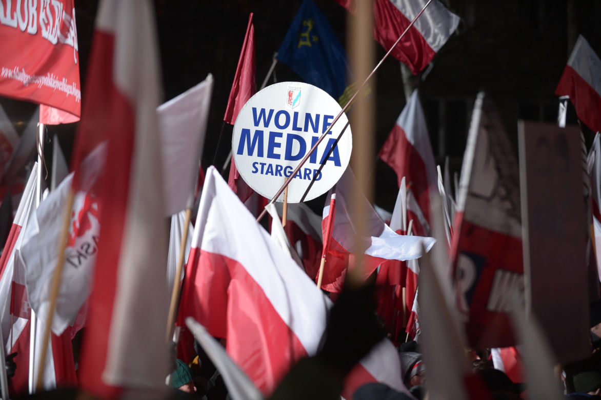 Protest Wolnych Polaków