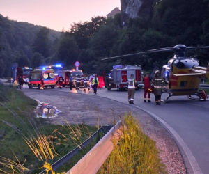 Wypadek śmiertelny pod Maczugą Herkulesa. Nie żyje motocyklista