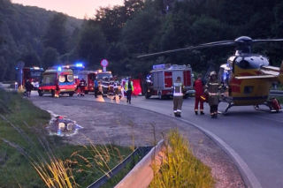Wypadek śmiertelny pod Maczugą Herkulesa. Nie żyje motocyklista