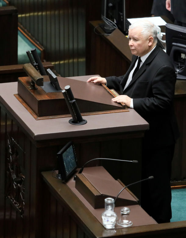 Jolanta Szczypińska. Uroczyste pożegnanie przyjaciółki Kaczyńskiego